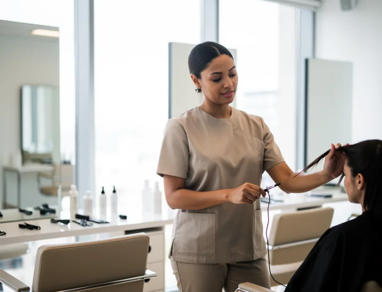 Luxury Hair Salon service in Flatbush